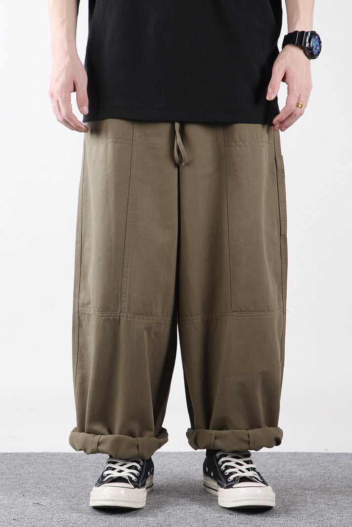 Tapered-fit Cotton Pants - WAIST 28.5"-30.5" - CLEARANCE SALE 30% OFF - SHIPS TO THE UK ONLY