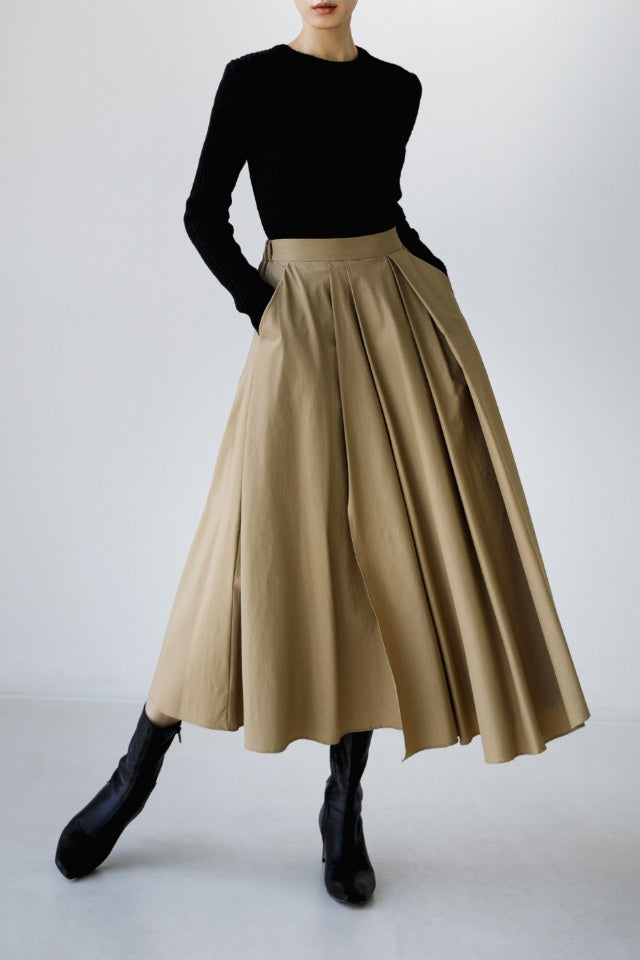 A-line Layered Skirt