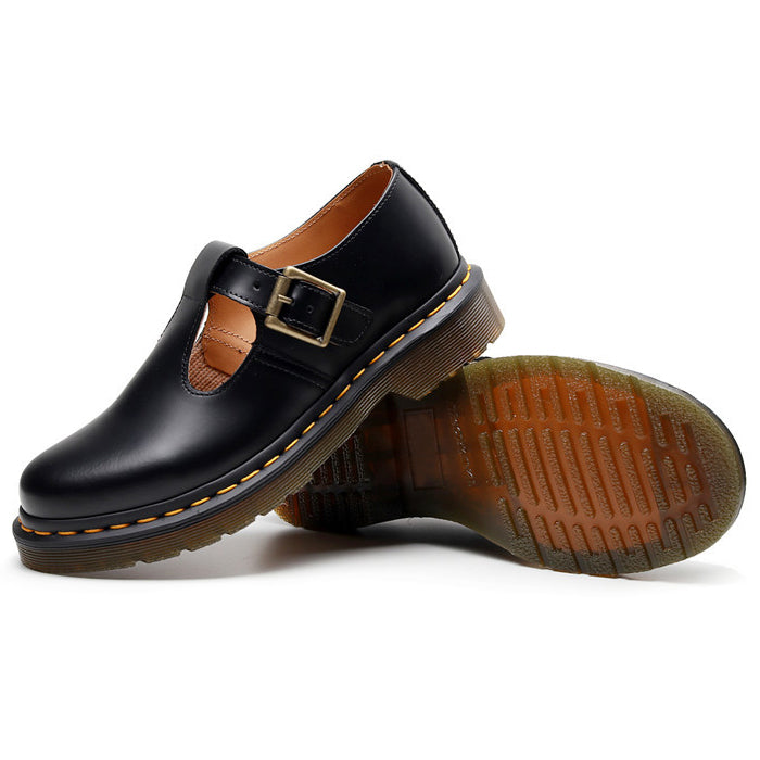 Dr. Martens Polley Smooth Leather Mary Jane Shoes (UA)