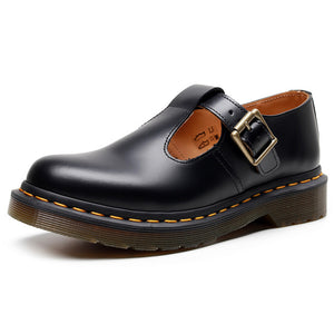Dr. Martens Polley Smooth Leather Mary Jane Shoes (UA)