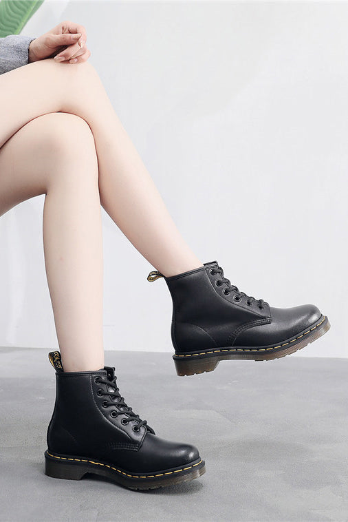 Dr. Martens 101 Nappa Leather Ankle Boots (UA)