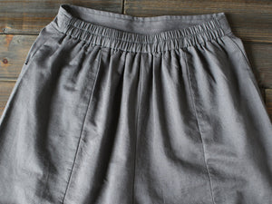 Cotton & Linen Cropped Pants