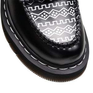 Dr. Martens Adrian Geometric Smooth Leather Tassel Loafers (UA)