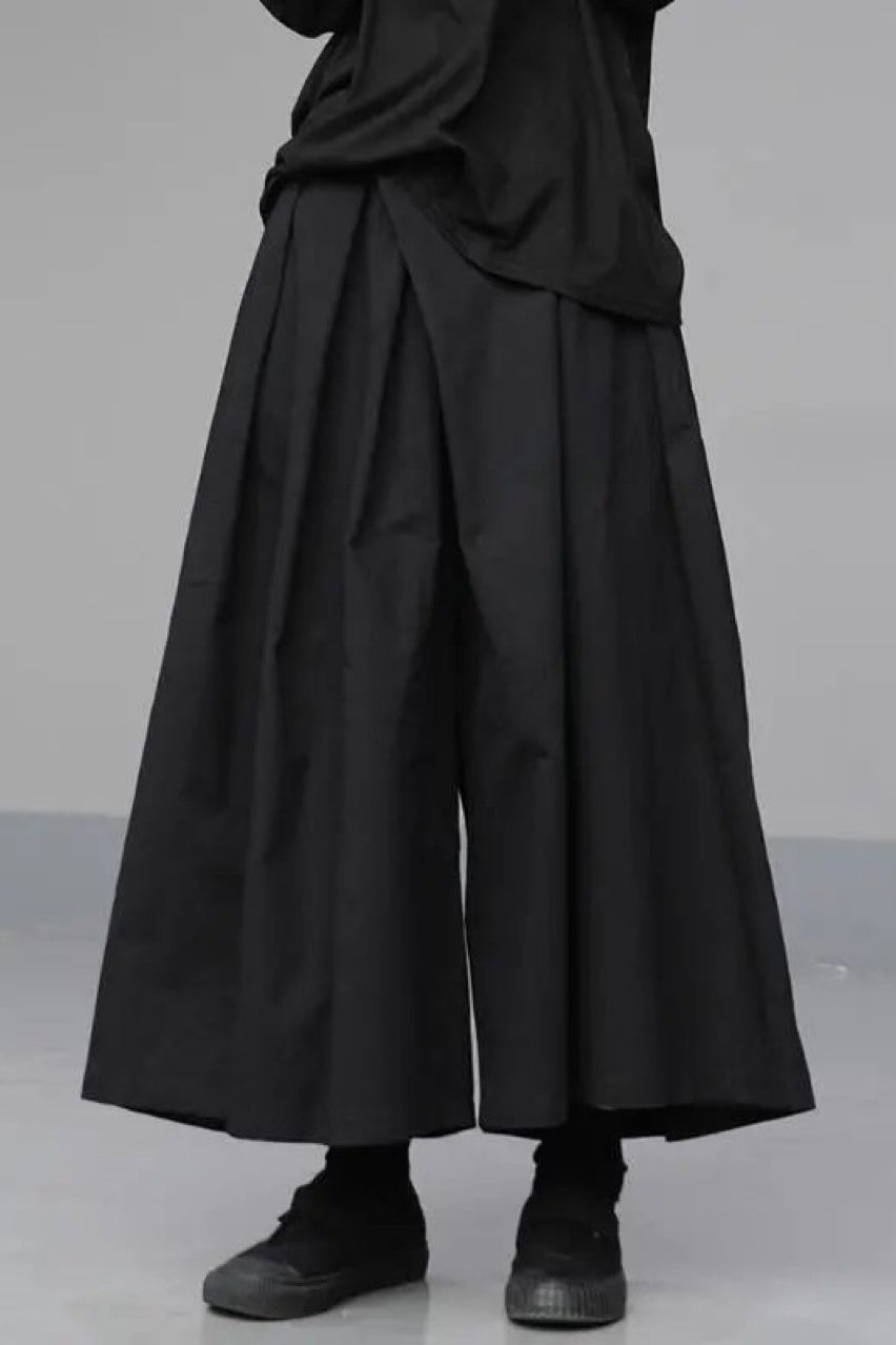 Yamamoto-style Wide-leg Culottes