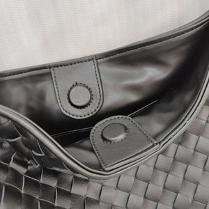 Bottega-Veneta-style Leather Medium Sardine