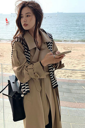 Korean-style Longline Coat