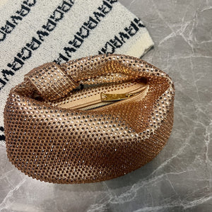 Bottega Veneta Mini Jodie Rhinestone Bag (UA)