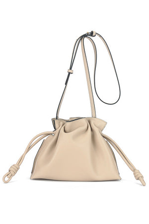 Loewe-style Flamenco Mini Clutch Bag