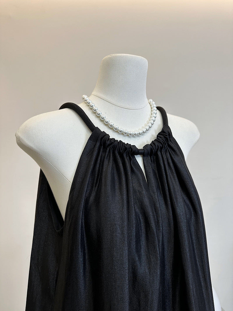Cord Halter-neck Dress
