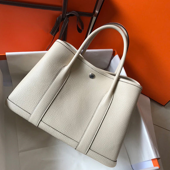Hermes-style Garden Party Tote Bag