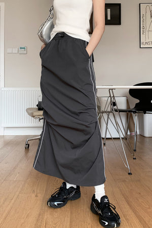 Irregular-fold Skirt