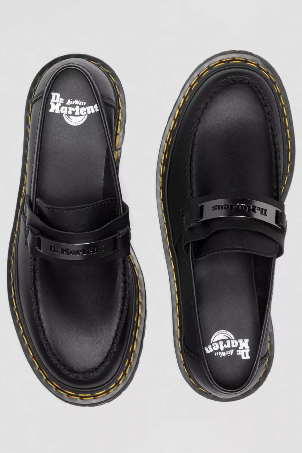 Dr. Martens Penton Bex Double Stitch Leather Loafers (UA)