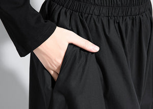 Wide-leg Pleated Cropped Pants