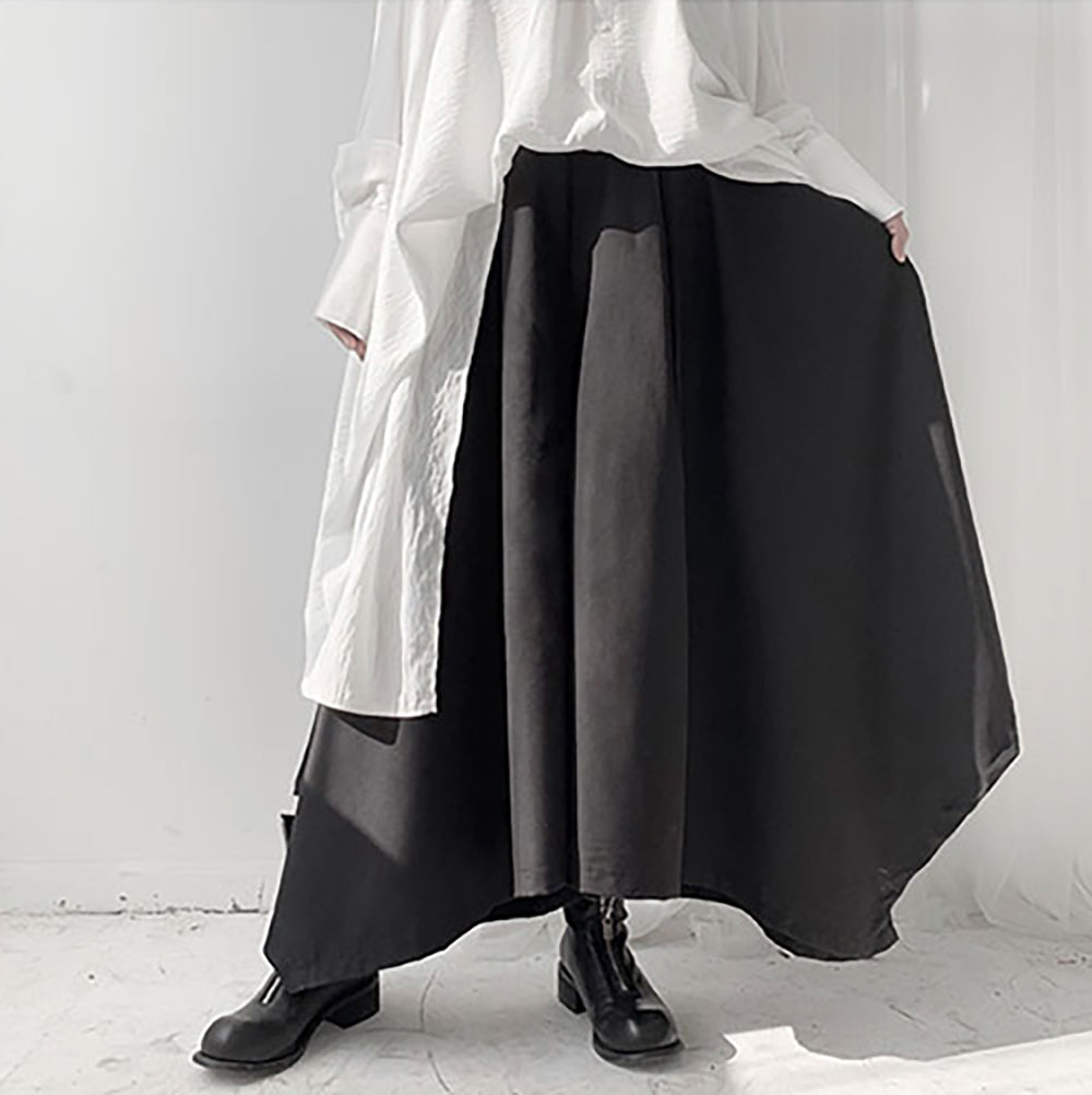 Yamamoto-style Unisex Skirt Pants – Dumy Mun
